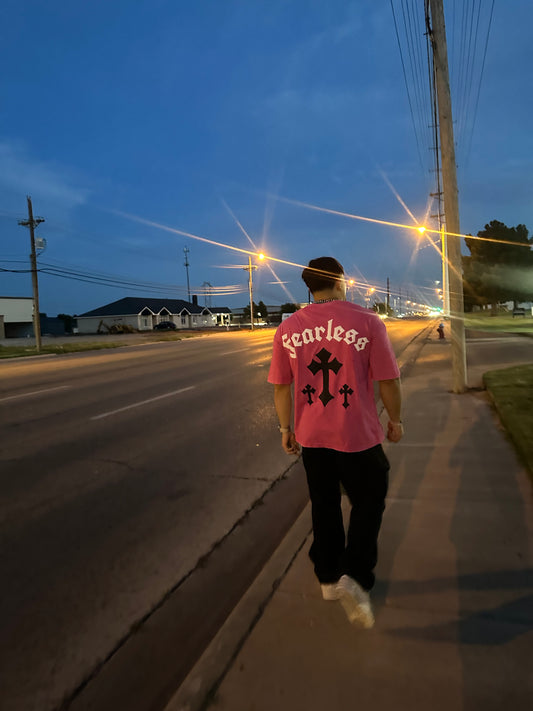 BNA Oversized Pink Tee